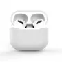 Hurtel silikoninis AirPods 2 / AirPods 1 dėklas, baltas