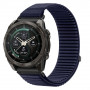 Tech-Protect NylonLoop THP6105 laikrodžio dirželis, skirtas Garmin Fenix 5X / 5X Plus / 6X / 6X Pro / 7X / 8 / 8 Pro / 9 / 9 Pro (51 mm), tamsiai mėlynas