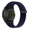 Tech-Protect NylonLoop THP6105 laikrodžio dirželis, skirtas Garmin Fenix 5X / 5X Plus / 6X / 6X Pro / 7X / 8 / 8 Pro / 9 / 9 Pro (51 mm), tamsiai mėlynas