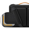 Tech-Protect Defender Bag THP4355 nešiojamojo kompiuterio krepšys 13-14", juodas/oranžinis
