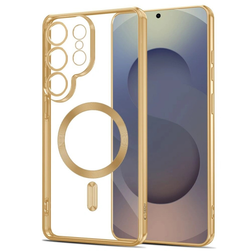 Tech-Protect MagFlex MagSafe dėklas skirtas Samsung Galaxy S26 Ultra, Shiny Gold