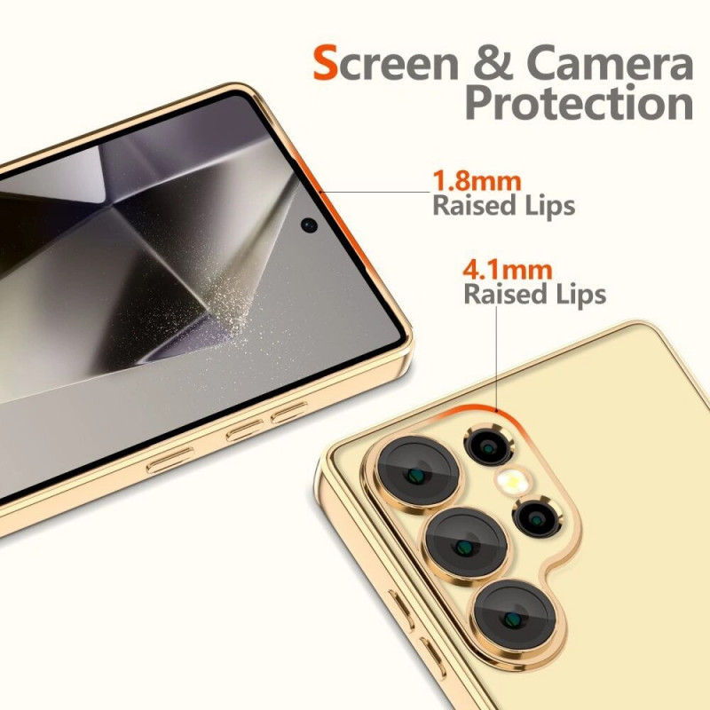 Tech-Protect MagFlex MagSafe dėklas skirtas Samsung Galaxy S26 Ultra, Shiny Gold