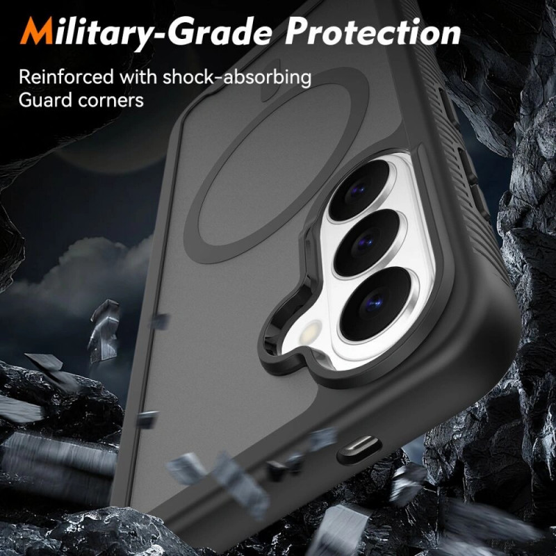 Tech-Protect Defense MagSafe dėklas, skirtas Samsung Galaxy S26, matinė juoda