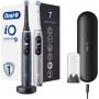 Braun Oral-B iO Series 9 Duo elektrinių dantų šepečių rinkinys, Black Onyx / Rose Quartz
