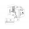 Whirlpool WH7ITD14C6N6 įmontuojama indaplovė, 60 cm, 46 dB, 14 vietų