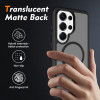Tech-Protect Defense MagSafe dėklas skirtas Samsung Galaxy S26 Ultra, matinė juoda