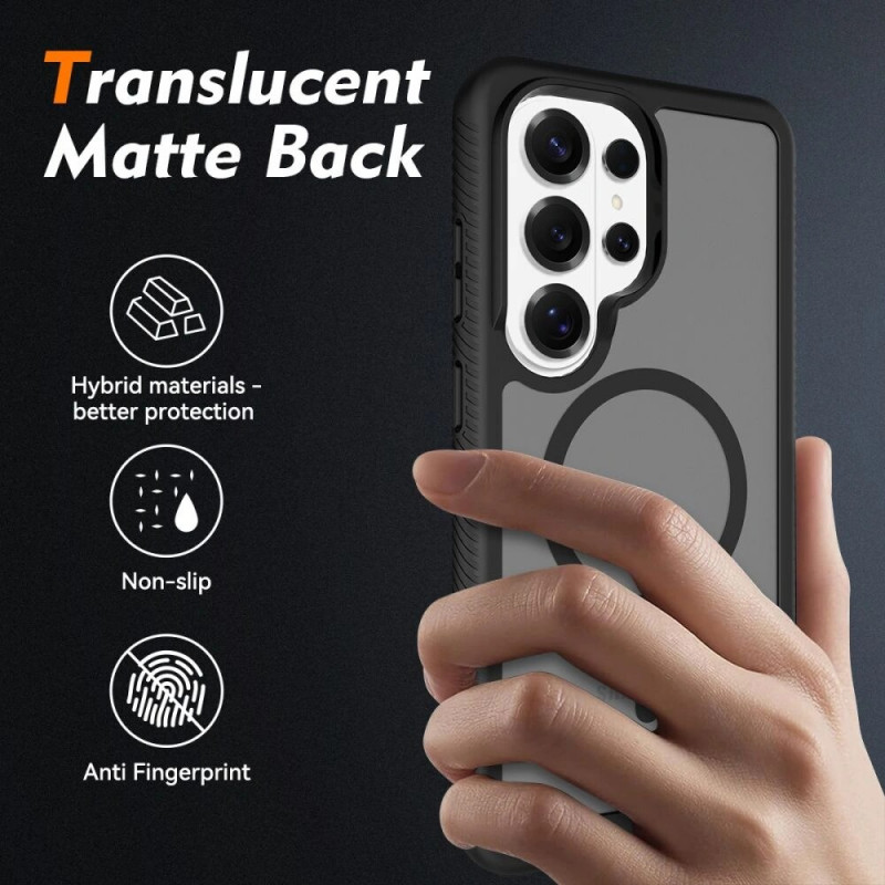 Tech-Protect Defense MagSafe dėklas skirtas Samsung Galaxy S26 Ultra, matinė juoda