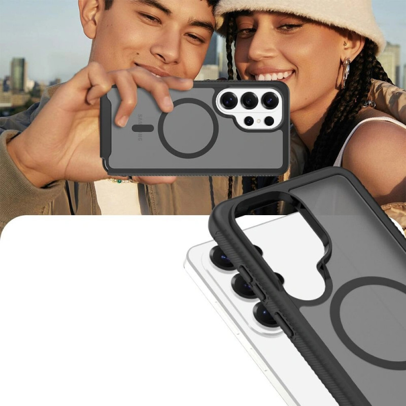 Tech-Protect Defense MagSafe dėklas skirtas Samsung Galaxy S26 Ultra, matinė juoda