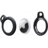 Tech-Protect Rough Chain dėklas su grandinėle Apple AirTag (THP1351), juodas