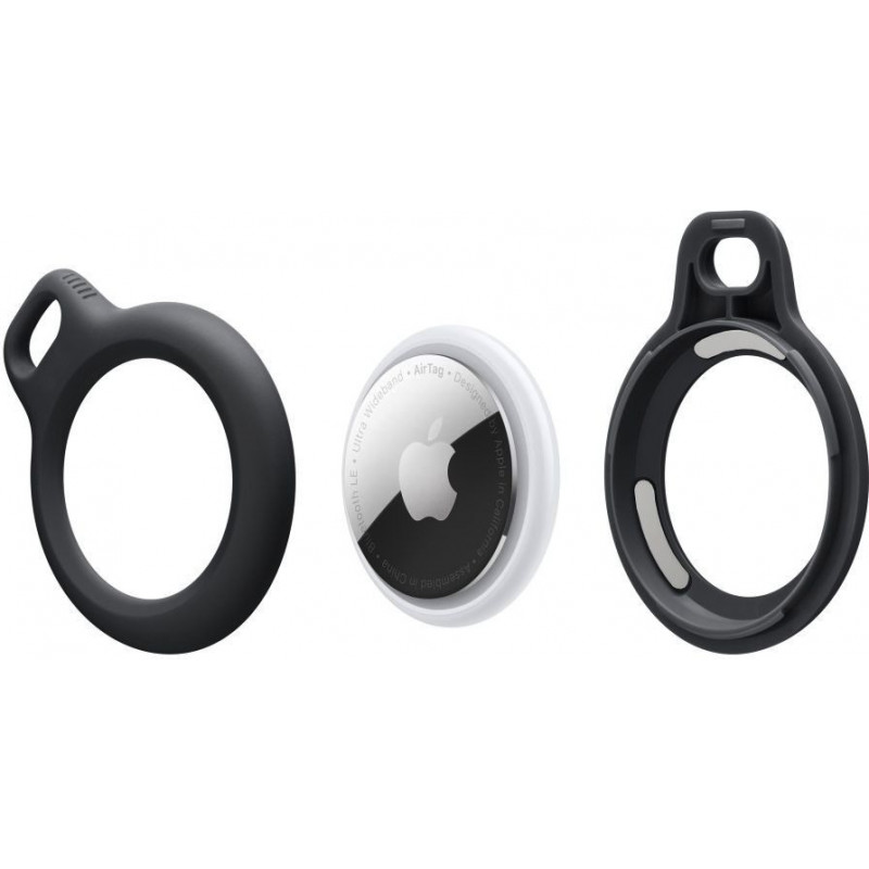 Tech-Protect Rough Chain dėklas su grandinėle Apple AirTag (THP1351), juodas