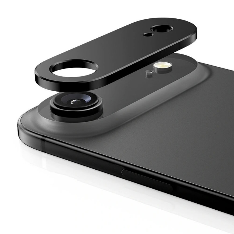 Tech-Protect Camalloy Fit+ fotoaparato modulio dangtelis, skirtas Apple iPhone Air, juodas