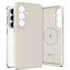 Tech-Protect silikoninis MagSafe dėklas, skirtas Samsung Galaxy S26+, Cosmic Latte