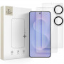 Tech-Protect Glass Set+ THP4200 grūdinto stiklo rinkinys Samsung Galaxy S25 Edge (3 vnt.), permatomas