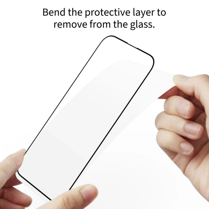Tech-Protect Glass Fit+ grūdintas stiklas, skirtas Samsung Galaxy S25 Edge (2 vnt.)