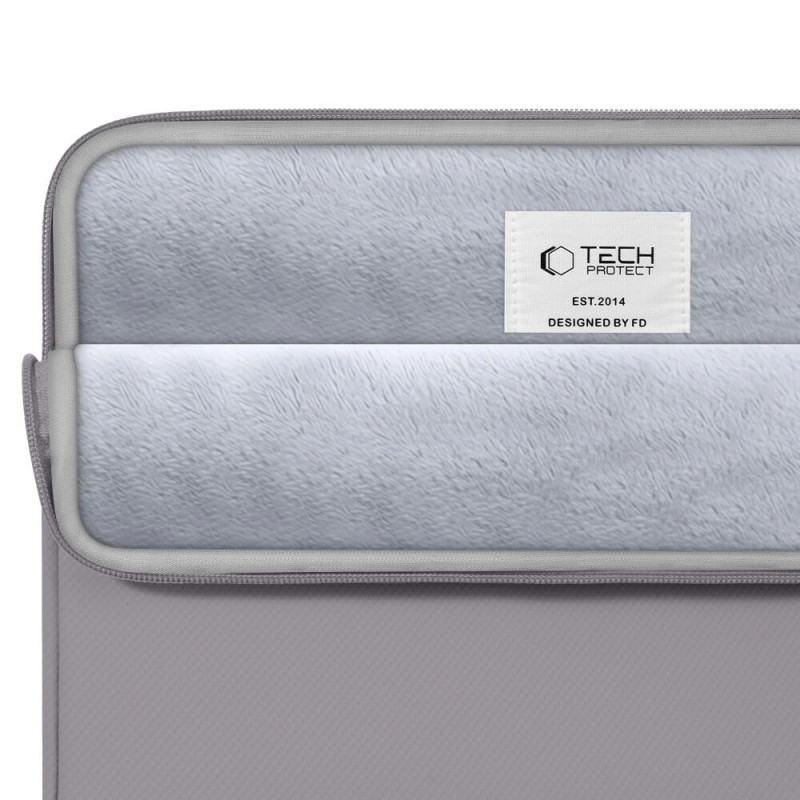 Tech-Protect Sleeve nešiojamojo kompiuterio įmautė 15-16", Crayon Grey