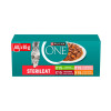 Purina ONE Sterilcat maistas katėms, su jautiena ir morkomis, 60 x 85 g