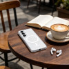 Tech-Protect MagSlim MagSafe dėklas, skirtas Samsung Galaxy S26, Matte Ice