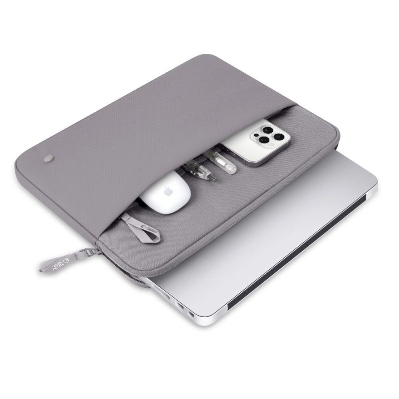 Tech-Protect Sleeve nešiojamojo kompiuterio įmautė 13-14", Crayon Grey