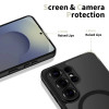 Tech-Protect BasicMag MagSafe dėklas, skirtas Samsung Galaxy S26 Ultra, matinė juoda