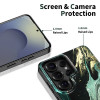 Tech-Protect Lamano MagSafe dėklas skirtas Samsung Galaxy S26 Ultra, juodas ir žalias