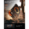 Supcase UB Grip Mag MagSafe Aramid dėklas, skirtas Apple iPhone 17 Pro Max / 18 Pro Max, juodas/oranžinis