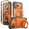 Supcase Grip Pro Mag MagSafe dėklas, skirtas Apple iPhone 17 Pro Max / 18 Pro Max, Coral