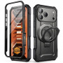 Supcase Grip Pro Mag MagSafe dėklas, skirtas Apple iPhone 17 Pro Max / 18 Pro Max, juodas