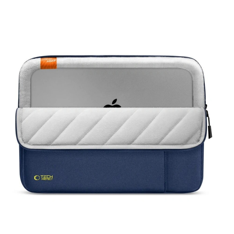 Tech-Protect Defender nešiojamojo kompiuterio krepšys 13-14", Navy Blue