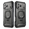 Supcase Grip Pro Mag MagSafe dėklas, skirtas Apple iPhone 17 Pro / 18 Pro, juodas