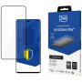 3MK HardGlass Max Honor Magic 7 Lite grūdinto stiklo ekrano apsauga, juoda