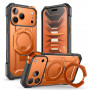 Supcase UB Grip Mag MagSafe dėklas, skirtas Apple iPhone 17 Pro Max / 18 Pro Max, koralų spalvos