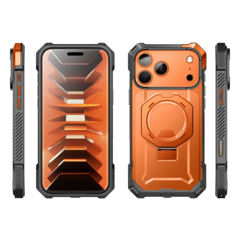 Supcase UB Grip Mag MagSafe dėklas, skirtas Apple iPhone 17 Pro Max / 18 Pro Max, koralų spalvos