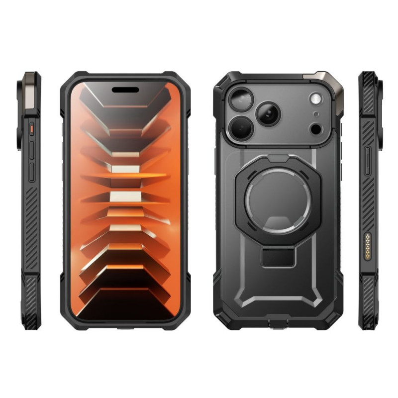 Supcase UB Grip Mag MagSafe dėklas, skirtas Apple iPhone 17 Pro Max / 18 Pro Max, juodas