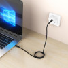 Tech-Protect UB11T Ultraboost USB-C / USB-C kabelis, PD 100W, 100 cm, juodas