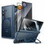 Supcase Supcase UB Aero MagSafe dėklas su grūdintu stiklu ir privatumo stiklu, skirtas Samsung Galaxy Z Fold 8 Ultra, Aramid Blue