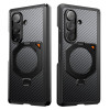 Supcase UB Aero MagSafe dėklas, skirtas Samsung Galaxy Z Fold 8 Ultra, su grūdintu stiklu ir privatumo stiklu, Aramid Black
