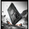 Supcase UB Grip Mag MagSafe dėklas skirtas Samsung Galaxy Z Fold 8 su grūdintu stiklu ir privatumo stiklu, juodas