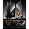 Supcase UB Grip Mag MagSafe dėklas skirtas Samsung Galaxy Z Fold 8 su grūdintu stiklu ir privatumo stiklu, juodas