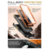 Supcase Unicorn Beetle Pro dėklas, skirtas Apple iPhone 17 Pro Max, koralų spalvos