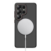 Tech-Protect MagCam MagSafe dėklas skirtas Samsung Galaxy S26 Ultra, matinis juodas/raudonas