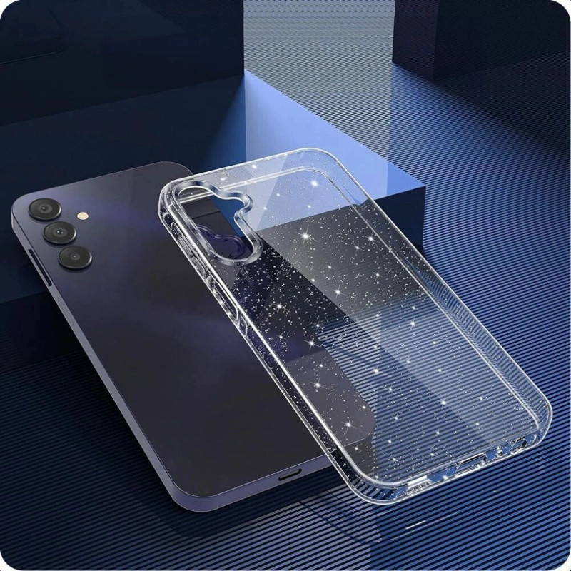 Tech-Protect FlexAir dėklas, skirtas Samsung Galaxy S26, Glitter, THP5175