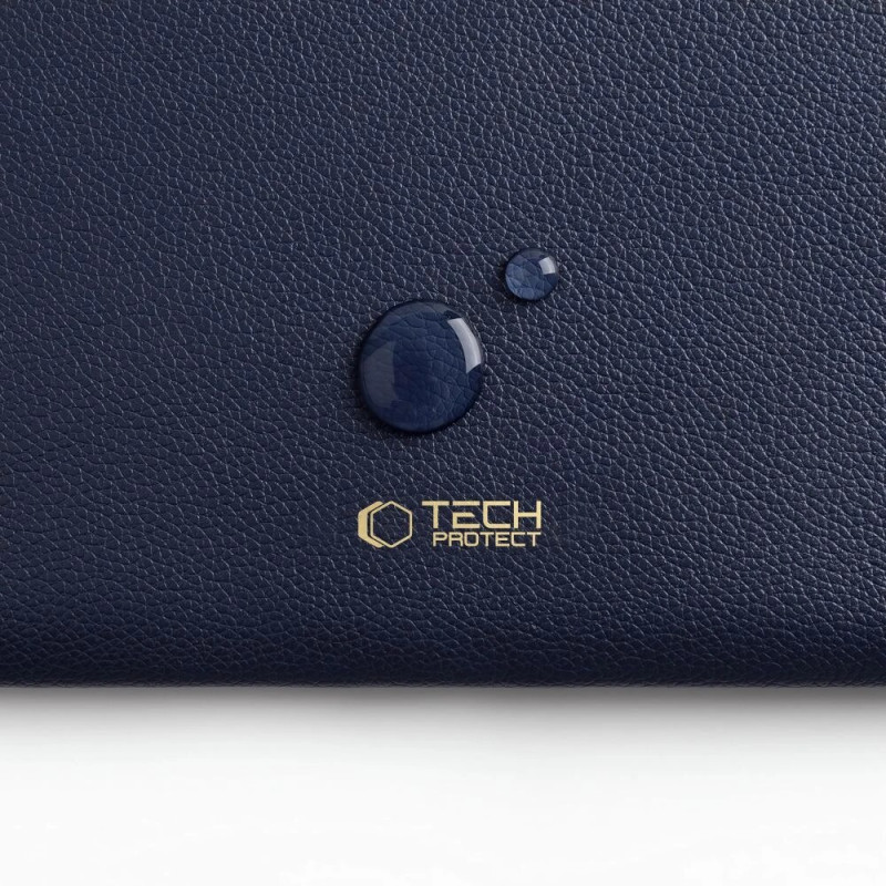 Tech-Protect flisinė nešiojamojo kompiuterio rankovė 15-16", tamsiai mėlyna