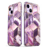 Supcase Cosmo dėklas, skirtas Apple iPhone 14 Plus / 15 Plus, Marble Purple