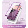 Supcase Cosmo dėklas, skirtas Apple iPhone 14 Plus / 15 Plus, Marble Purple