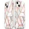 Supcase Cosmo dėklas, skirtas Apple iPhone 14 Plus / 15 Plus, Pink Marble