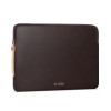 Tech-Protect Fleece nešiojamojo kompiuterio įmautė 13-14", Chocolate (ruda)