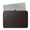 Tech-Protect Fleece nešiojamojo kompiuterio įmautė 13-14", Chocolate (ruda)