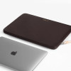 Tech-Protect Fleece nešiojamojo kompiuterio įmautė 13-14", Chocolate (ruda)