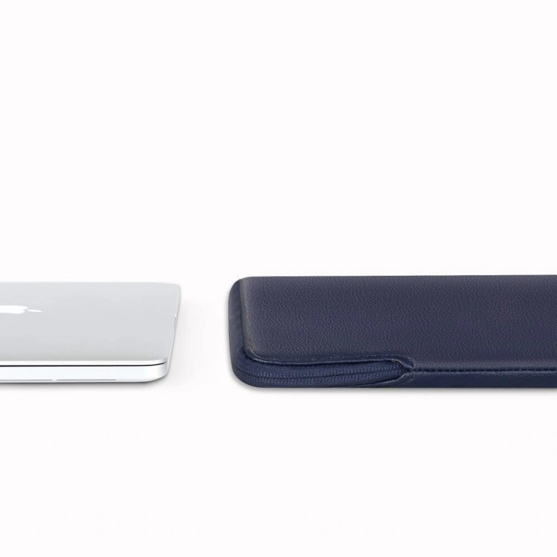 Tech-Protect Fleece nešiojamojo kompiuterio įmautė 13-14", tamsiai mėlyna