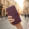 Tech-Protect piniginės tipo dėklas, skirtas Samsung Galaxy A36 / A56 / A37 5G, bordinė spalva